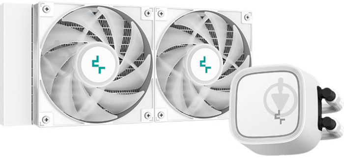 Система водяного охолодження Deepcool LE520 WH (R-LE520-WHAMMN-G-1) - фото 2