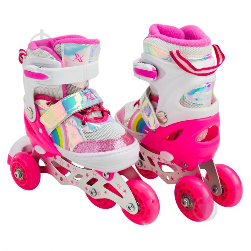 Роликовые коньки Shantou Extreme Motion L RL25432 р. 38-41 в ассортименте - фото 15