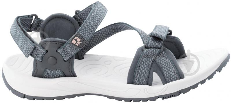 Сандалі Jack Wolfskin LAKEWOOD RIDE SANDAL W 4019041_1597 р.37 сірий - фото 1