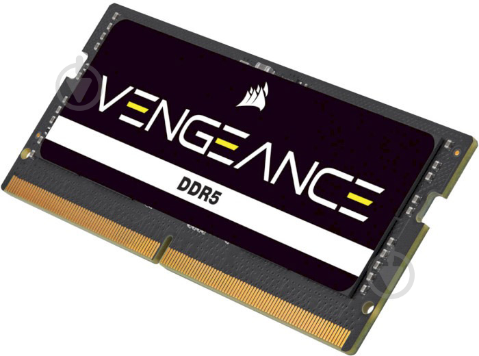 Оперативная память Corsair SODIMM DDR5 16 GB (1x16GB) 4800 MHz (CMSX16GX5M1A4800C40) Vengeance Black - фото 3