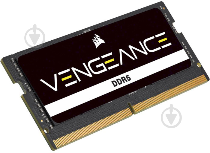 Оперативная память Corsair SODIMM DDR5 16 GB (1x16GB) 4800 MHz (CMSX16GX5M1A4800C40) Vengeance Black - фото 4