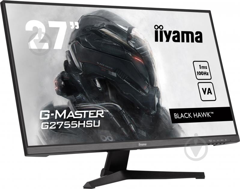 Монітор Iiyama G-Master G2755HSU-B1 27" (G2755HSU-B1) - фото 4