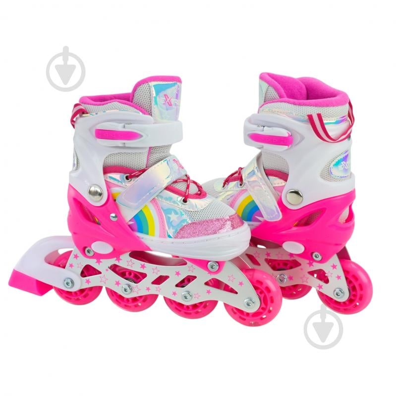 Роликовые коньки Shantou Extreme Motion RL25430 р. 30-33 в ассортименте - фото 10 Роликовые коньки Shantou Extreme Motion RL25430 р. 30-33 в ассортименте - фото 10