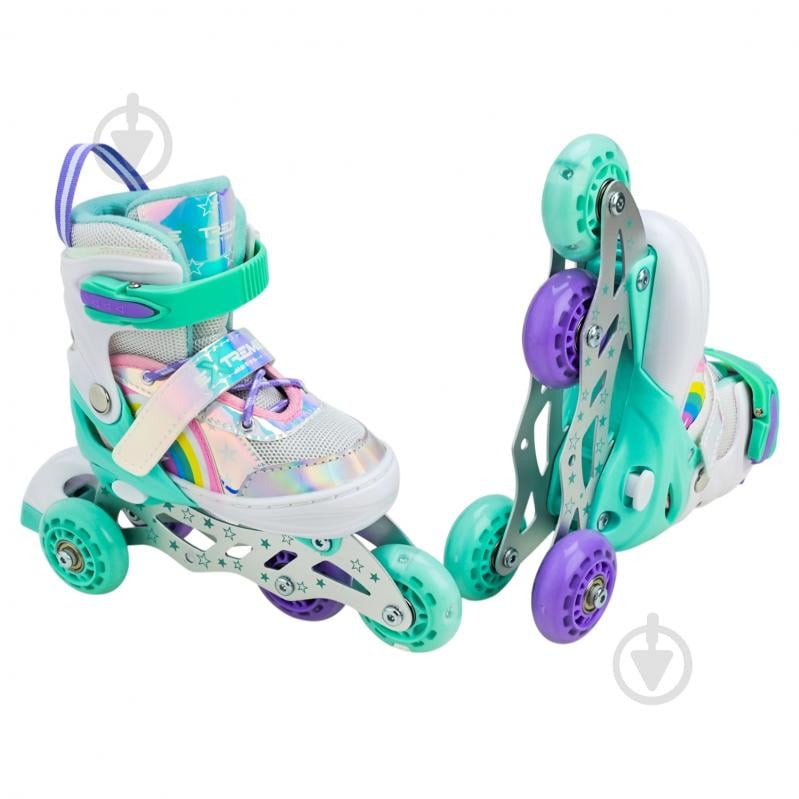 Роликовые коньки Shantou Extreme Motion RL25430 р. 30-33 в ассортименте - фото 8 Роликовые коньки Shantou Extreme Motion RL25430 р. 30-33 в ассортименте - фото 8