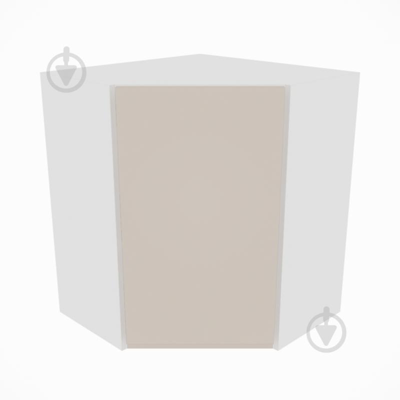 Шафа Влада (60х60/60х60Ск права) пломбір/білий Світ Меблів - фото 1 Шафа Влада (60х60/60х60Ск права) пломбір/білий Світ Меблів - фото 1