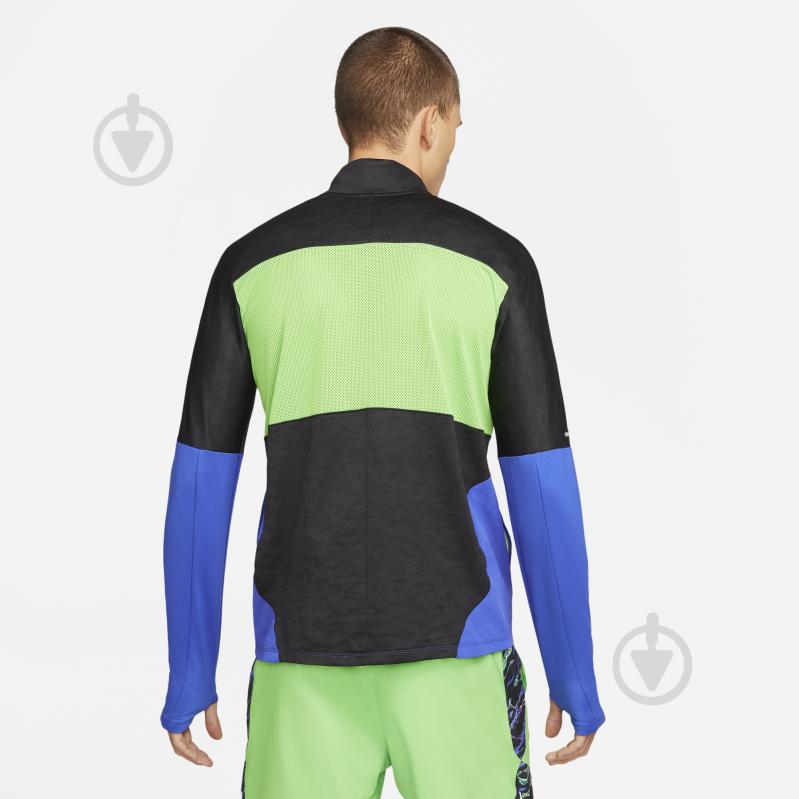 Джемпер Nike M NK DF ELMNT TOP HZ WR GX DA0223-010 р. M черный - фото 2 Джемпер Nike M NK DF ELMNT TOP HZ WR GX DA0223-010 р. M черный - фото 2