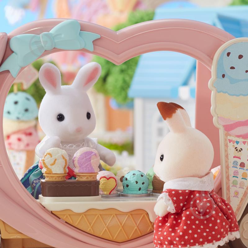 Ігровий набір Sylvanian Families Фургончик з морозивом 5651 - фото 7
