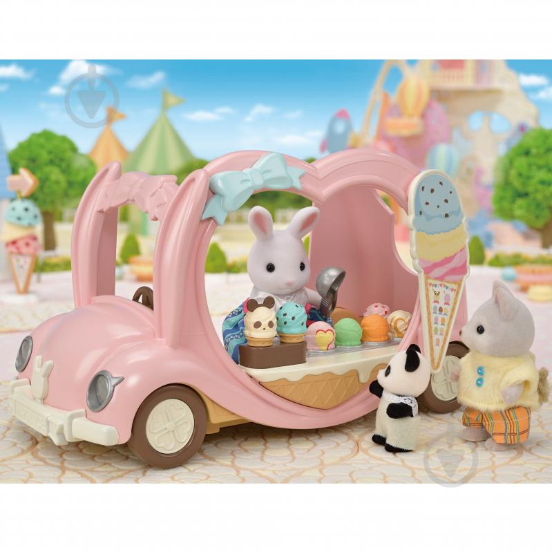 Ігровий набір Sylvanian Families Фургончик з морозивом 5651 - фото 9