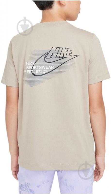 Футболка Nike HM4338-247 р.M бежевый - фото 3
