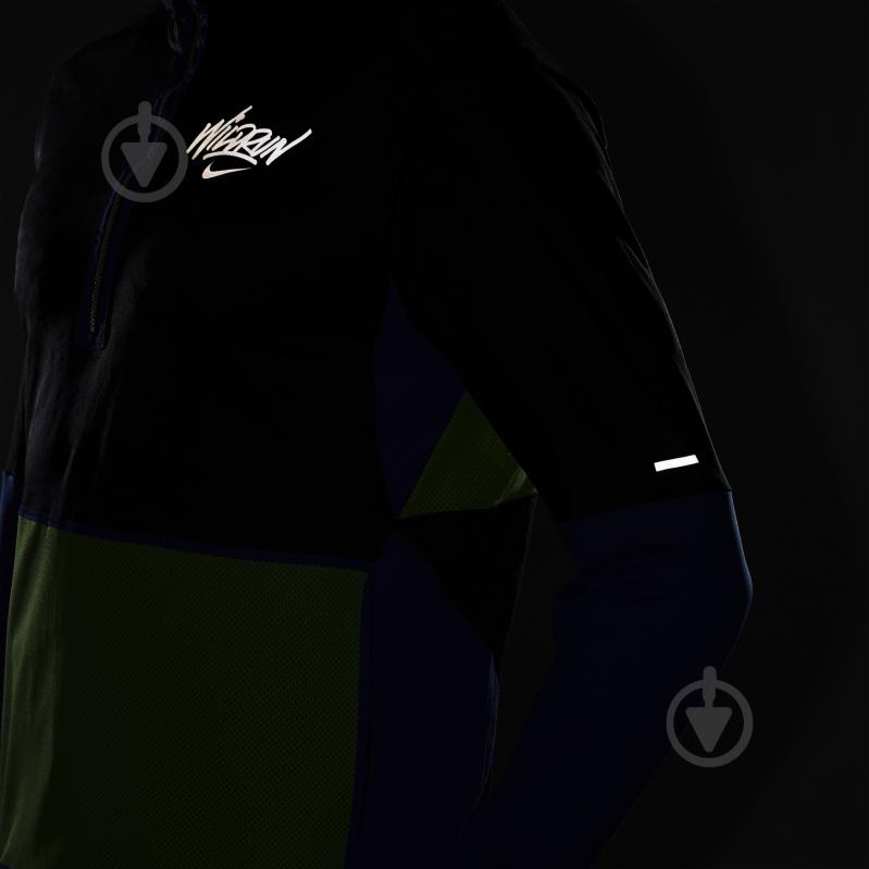 Джемпер Nike M NK DF ELMNT TOP HZ WR GX DA0223-010 р. XL чорний - фото 9