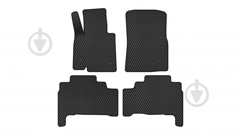 Коврики автомобильные EVAtech Toyota Land Cruiser (200) 5 seats 2007-2013 (TY31618PC4LA4RBB) универсальные - фото 1