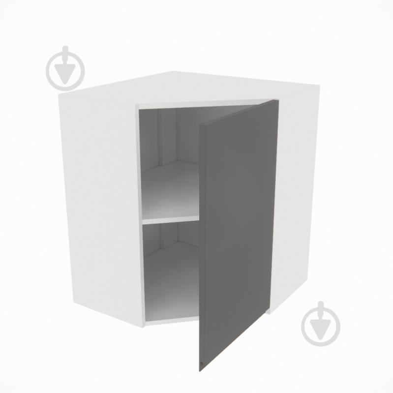 Шафа Влада (60х60/60х60Ск права) графіт/білий Світ Меблів - фото 2