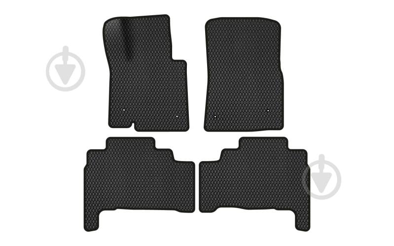 Коврики автомобильные EVAtech Toyota Land Cruiser (200) 5 seats 2007-2013 (TY31618PDC4LA4RBB) универсальные - фото 1