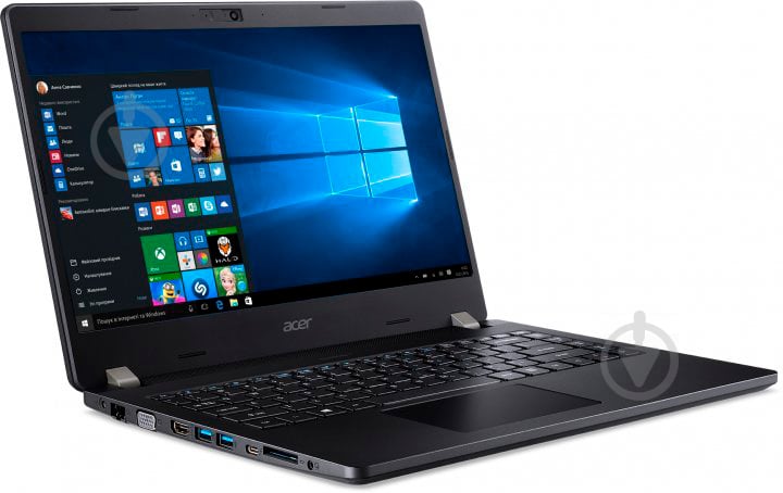 Ноутбук Acer TravelMate P2 TMP214-53-52AK 14 (NX.VPNEU.00B) shale black - фото 2