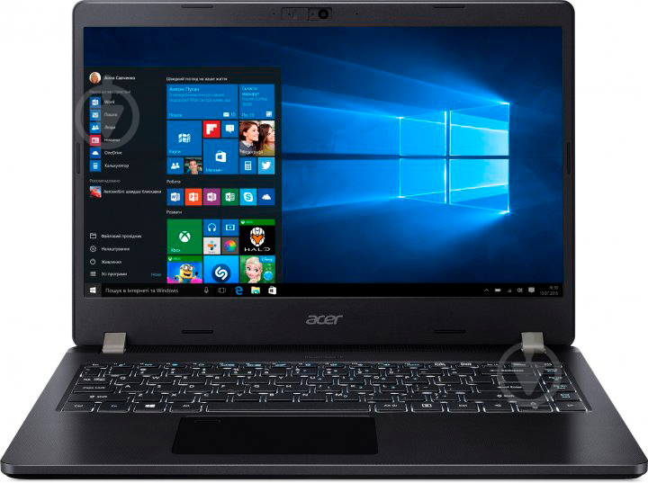 Ноутбук Acer TravelMate P2 TMP214-53-52AK 14 (NX.VPNEU.00B) shale black - фото 1