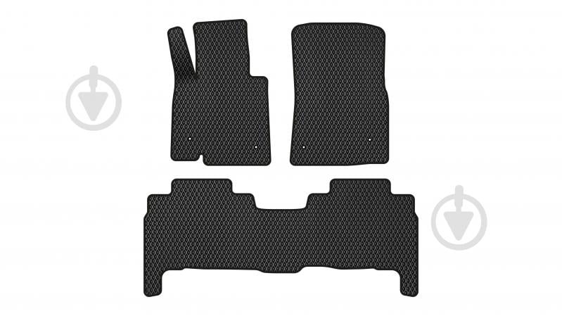 Коврики автомобильные EVAtech Toyota Land Cruiser (200) 5 seats 2007-2013 (TY31618Z3LA4RBB) универсальные - фото 1