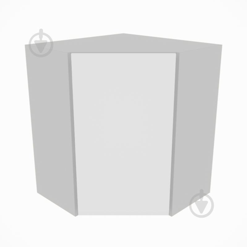 Шкаф Влада (60х60/60х60Ск правая) белый шелк/пепельный Світ Меблів - фото 1 Шкаф Влада (60х60/60х60Ск правая) белый шелк/пепельный Світ Меблів - фото 1