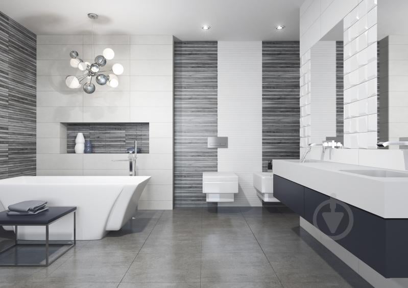 Плитка Konskie group Infinity Grey Premium 25x75 . - фото 2
