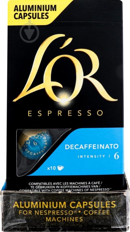 Кава в капсулах L'OR Espresso Decaffeinato 52 г - фото 2