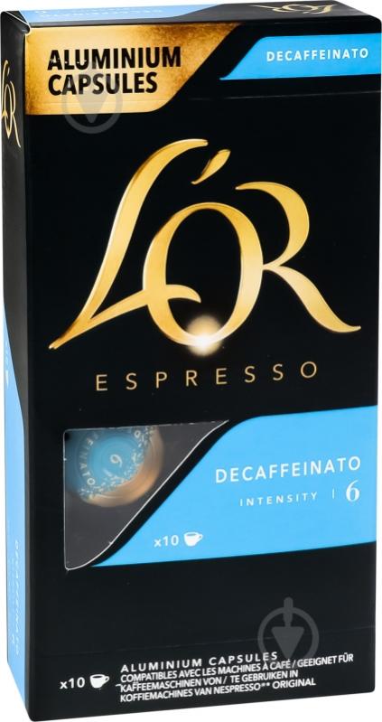 Кава в капсулах L'OR Espresso Decaffeinato 52 г - фото 4