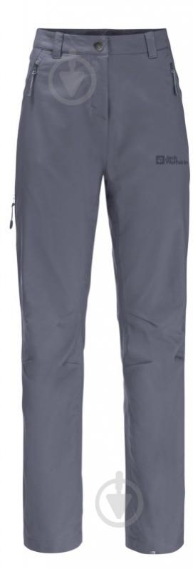 Брюки Jack Wolfskin ACTIVE TRACK PANTS W JACK 1508201_6179 р. 36 серый - фото 3