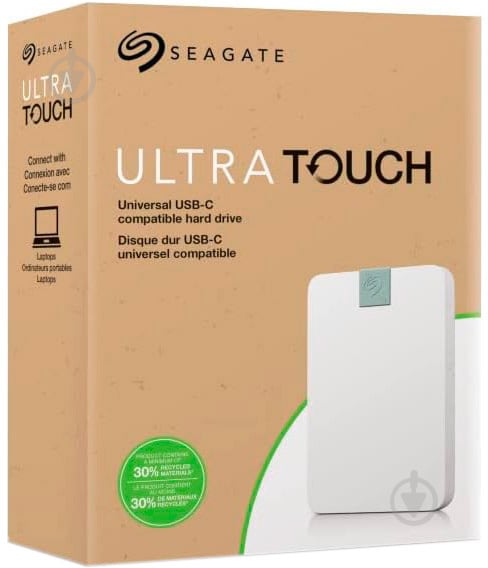 Внешний жесткий диск Seagate Seagate Ultra Touch Cloud 2 ТБ 2,5" USB Type-C (STMA2000400) white - фото 9