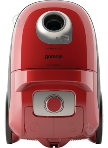 Пылесос Gorenje VC 2223 GLR (TPC01) red - фото 1 Пылесос Gorenje VC 2223 GLR (TPC01) red - фото 1