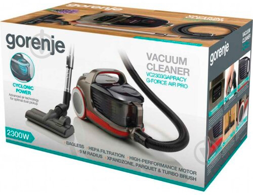 Пылесос Gorenje VC 2303 GA PR ACY (TPC02) - фото 6