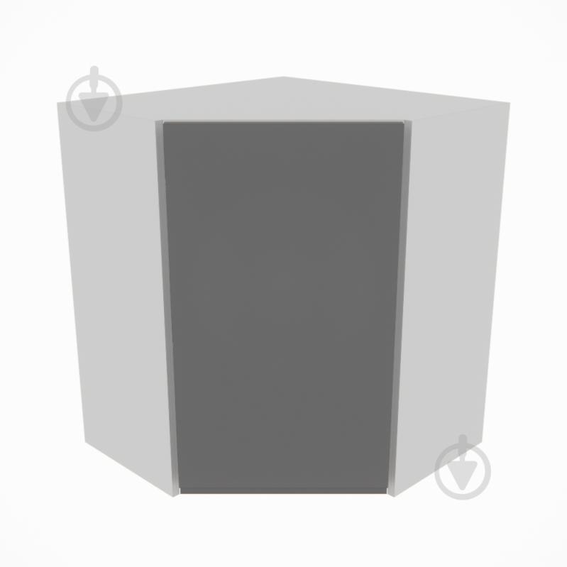 Шкаф Влада (60х60/60х60Ск правая) графит/пепельный Світ Меблів - фото 1 Шкаф Влада (60х60/60х60Ск правая) графит/пепельный Світ Меблів - фото 1