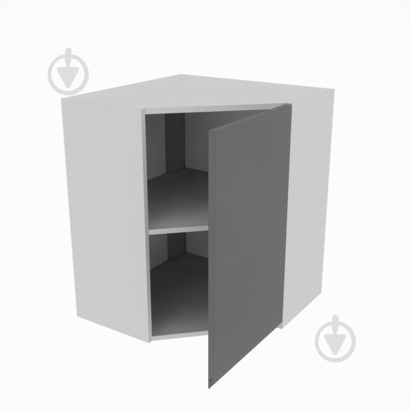 Шкаф Влада (60х60/60х60Ск правая) графит/пепельный Світ Меблів - фото 2 Шкаф Влада (60х60/60х60Ск правая) графит/пепельный Світ Меблів - фото 2