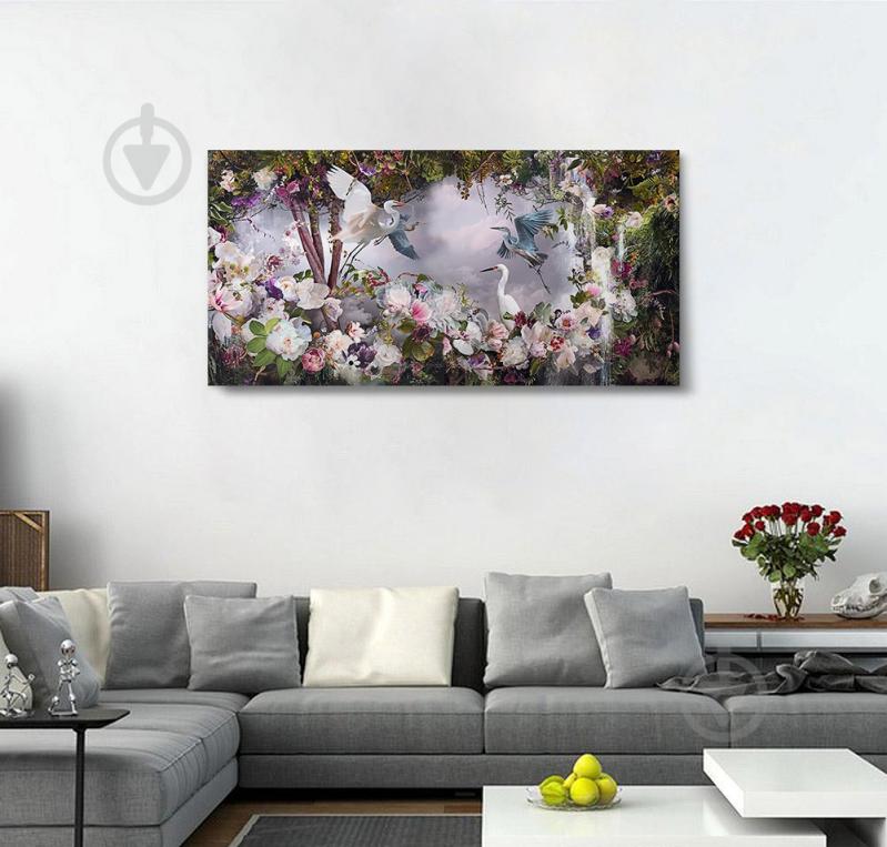 Репродукция Флористика 96x48 см - фото 4 Репродукция Флористика 96x48 см - фото 4