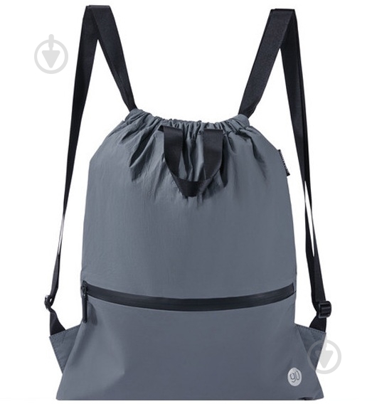 Рюкзак Ninetygo Lightweight Urban Drawstring Backpack Dark Grey - фото 1