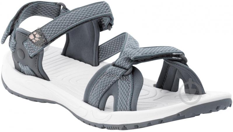 Сандалі Jack Wolfskin LAKEWOOD RIDE SANDAL W 4019041_1597 р.42 сірий - фото 2