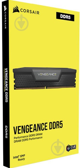 Оперативная память Corsair DDR5 SDRAM 16 GB (2x8GB) 5200 MHz (CMK16GX5M2B5200C40) Vengeance Black - фото 6