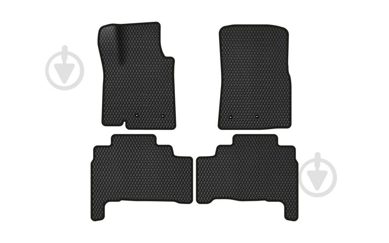 Коврики автомобильные EVAtech Toyota Land Cruiser (200) 7 seats Restyling 2013-2021 (TY31634PDC4TL4RBB) универсальные - фото 1