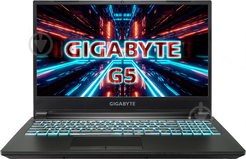 Ноутбук Gigabyte G5 GD 15,6 (G5_GD-51RU123SD) black - фото 1