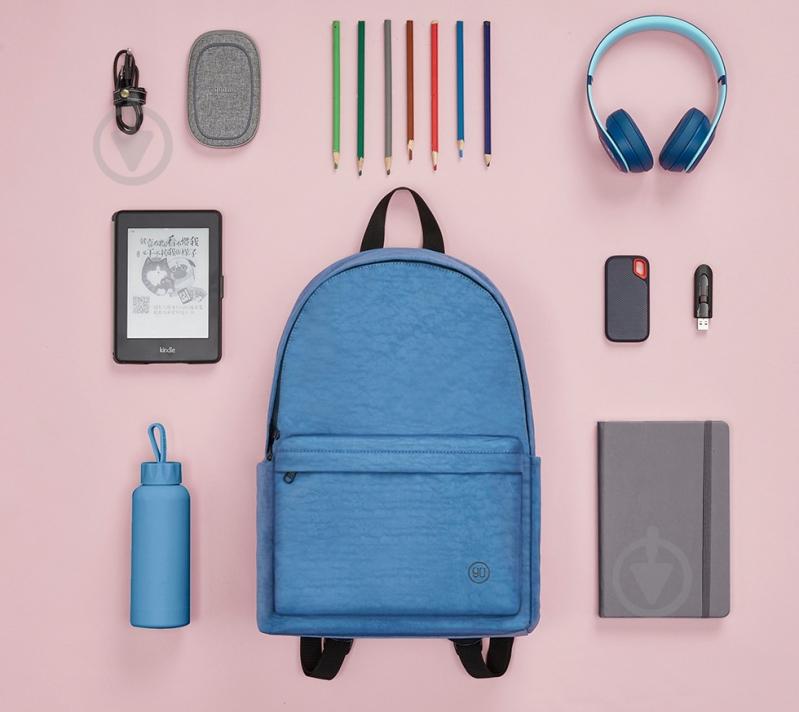 Рюкзак Ninetygo Youth College Backpack Light Blue 15L - фото 3 Рюкзак Ninetygo Youth College Backpack Light Blue 15L - фото 3