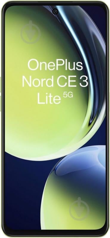 Смартфон OnePlus Nord CE 3 Lite Dual Sim 8/128GB pastel lime (Nord CE 3 Lite 8/128GB Pastel Lime) - фото 2