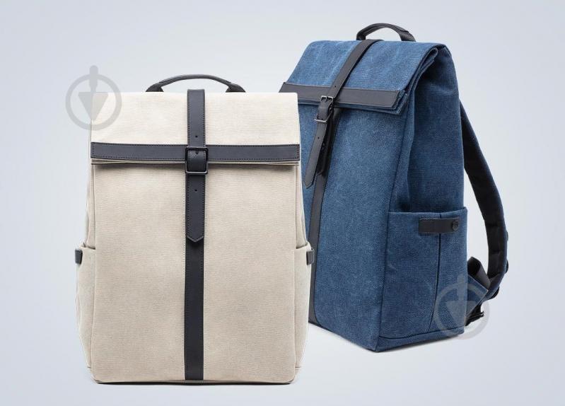 Рюкзак Ninetygo GRINDER Oxford Backpack Dark Blue - фото 4 Рюкзак Ninetygo GRINDER Oxford Backpack Dark Blue - фото 4