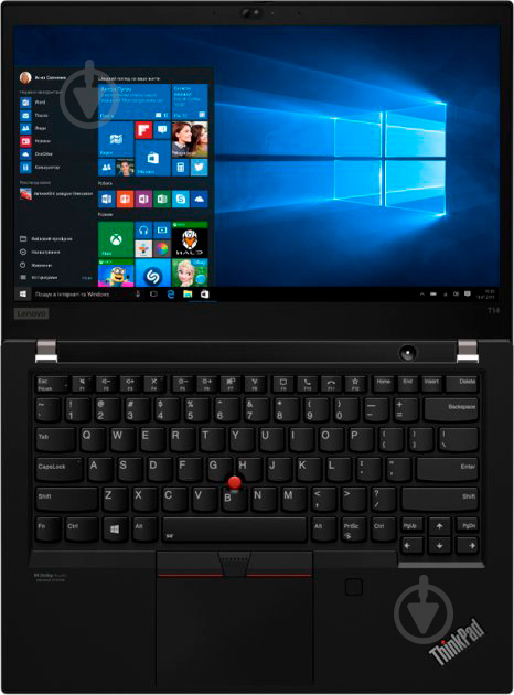 Ноутбук Lenovo ThinkPad T14 Gen 2 14 (20W000AXRA) black - фото 6