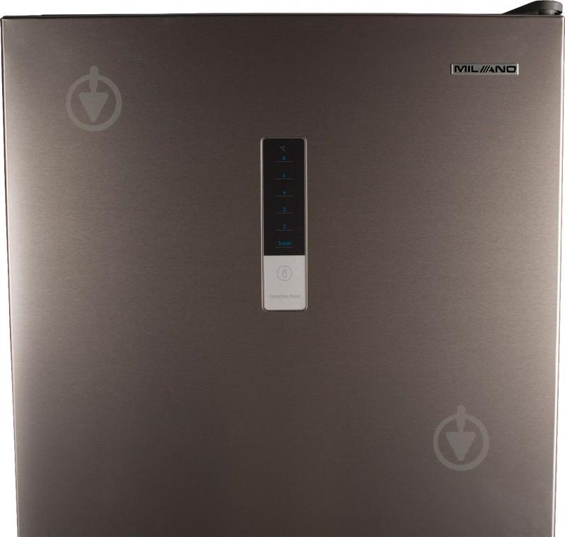 Холодильник Milano NF-395NM silver - фото 3 Холодильник Milano NF-395NM silver - фото 3