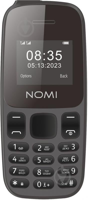 Мобильный телефон Nomi Dual Sim i1440 Black - фото 1