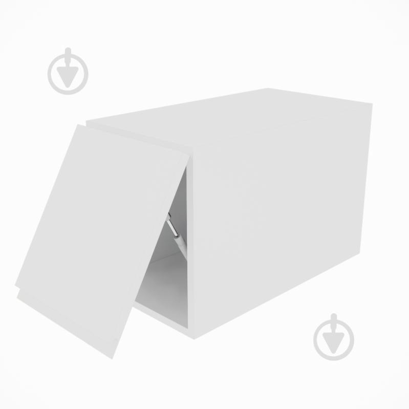 Шкаф Влада (А 30 (570)) белый шелк/белый Світ Меблів - фото 2 Шкаф Влада (А 30 (570)) белый шелк/белый Світ Меблів - фото 2