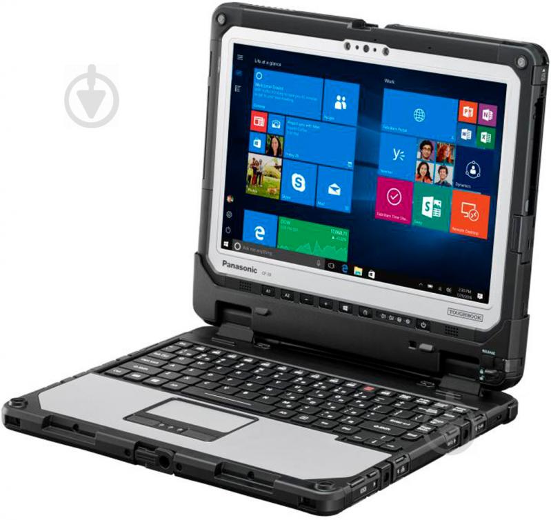 Ноутбук Panasonic Toughbook CF-33 2-в-1 12 (CF-33AEHABT9) grey - фото 3