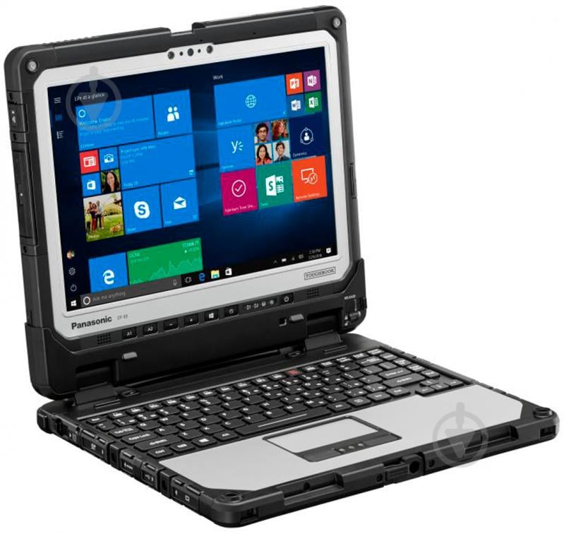 Ноутбук Panasonic Toughbook CF-33 2-в-1 12 (CF-33AEHABT9) grey - фото 2