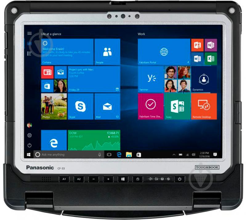 Ноутбук Panasonic Toughbook CF-33 2-в-1 12 (CF-33AEHABT9) grey - фото 13