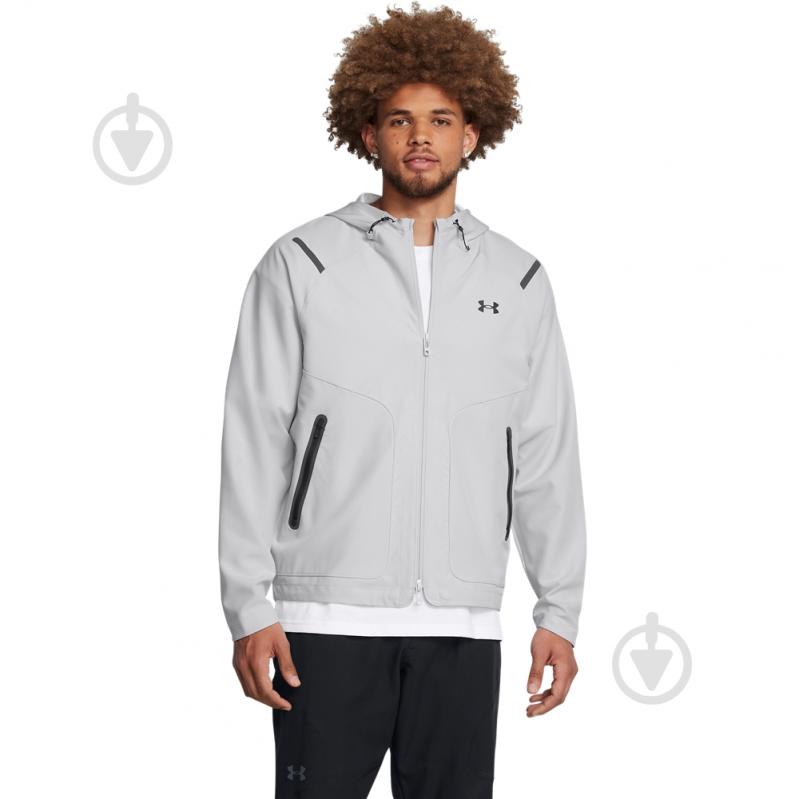 Вітрівка Under Armour UNSTOPPABLE JACKET LC 1389354-014 р.2XL сірий - фото 1
