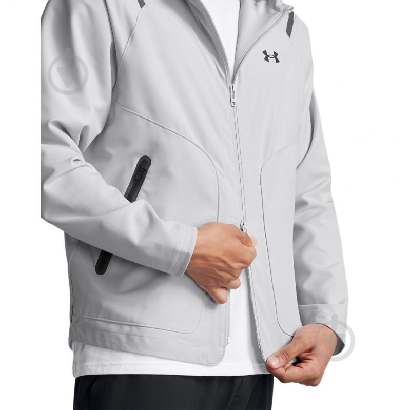 Вітрівка Under Armour UNSTOPPABLE JACKET LC 1389354-014 р.2XL сірий - фото 3
