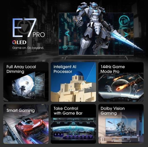 Телевизор Hisense HISENSE 75E7NQ 75" - фото 3