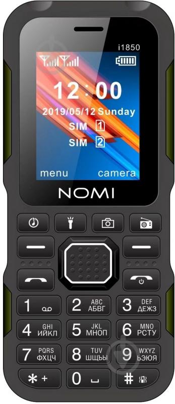 Мобільний телефон Nomi i1850 Dual Sim khaki i1850 Khaki - фото 2